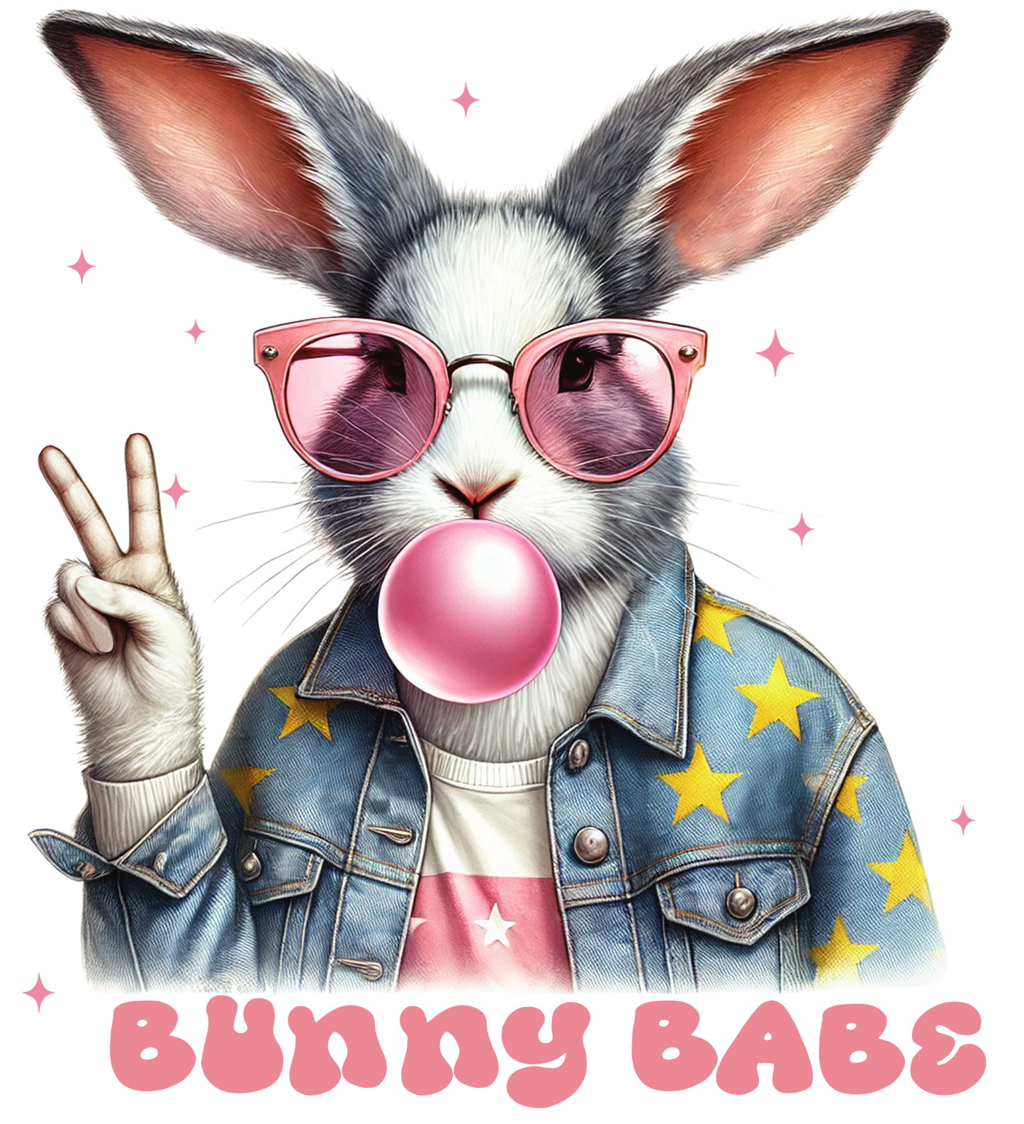 Bunny Babe- Print Only
