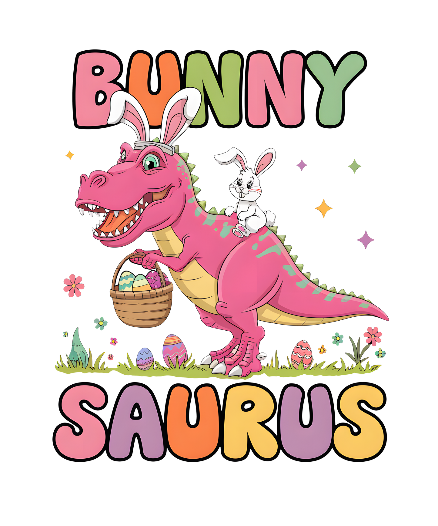 Bunny Saurus- Print Only