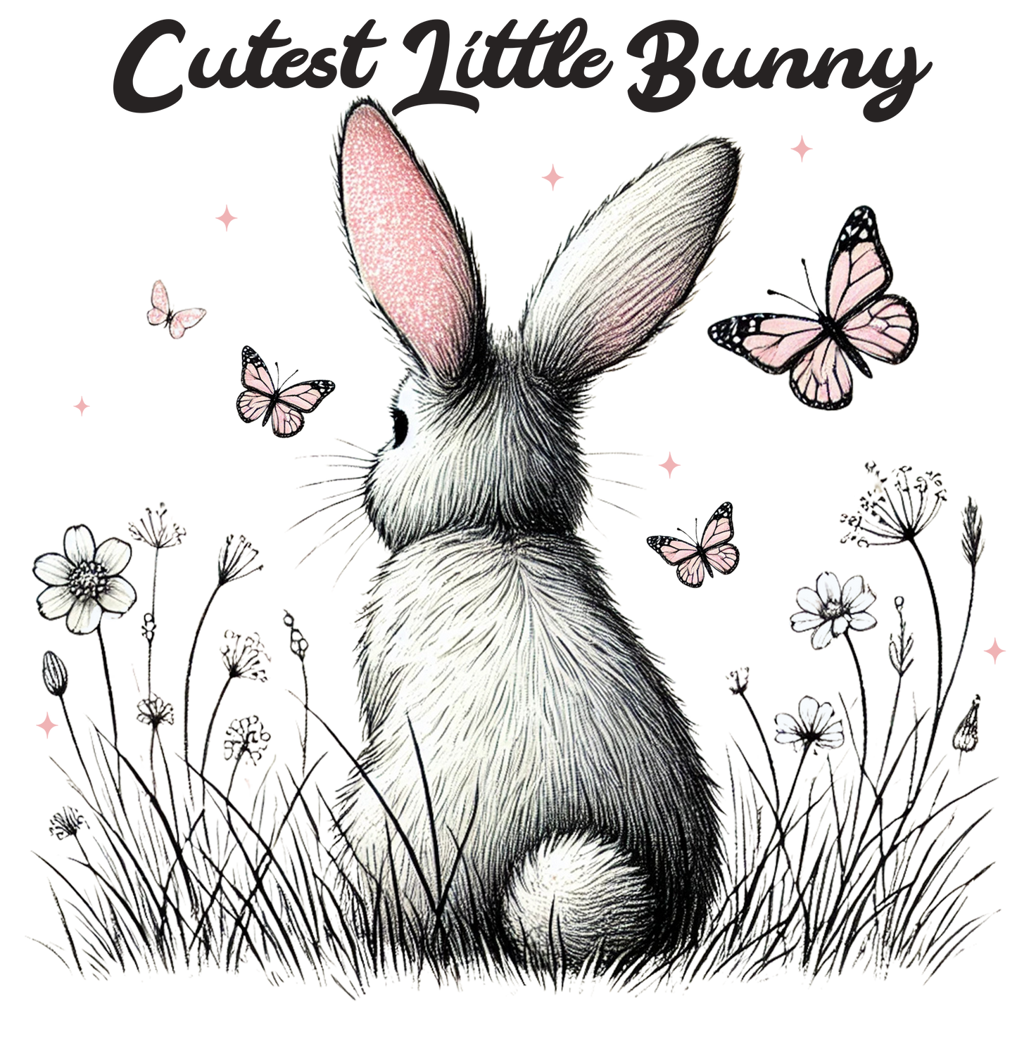 Cutest Little Bunny- Print Only