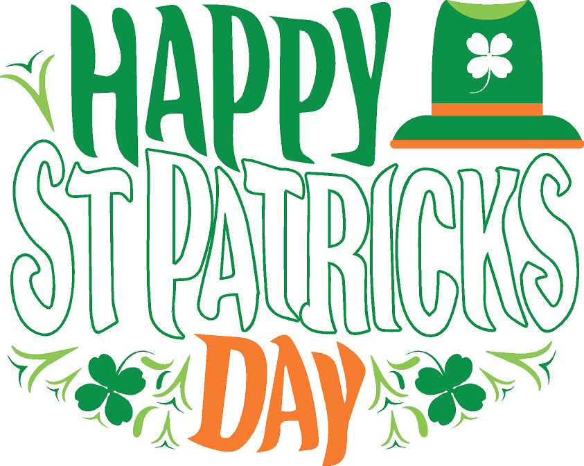 Happy St. Patrick's Day- Basic- Print Only
