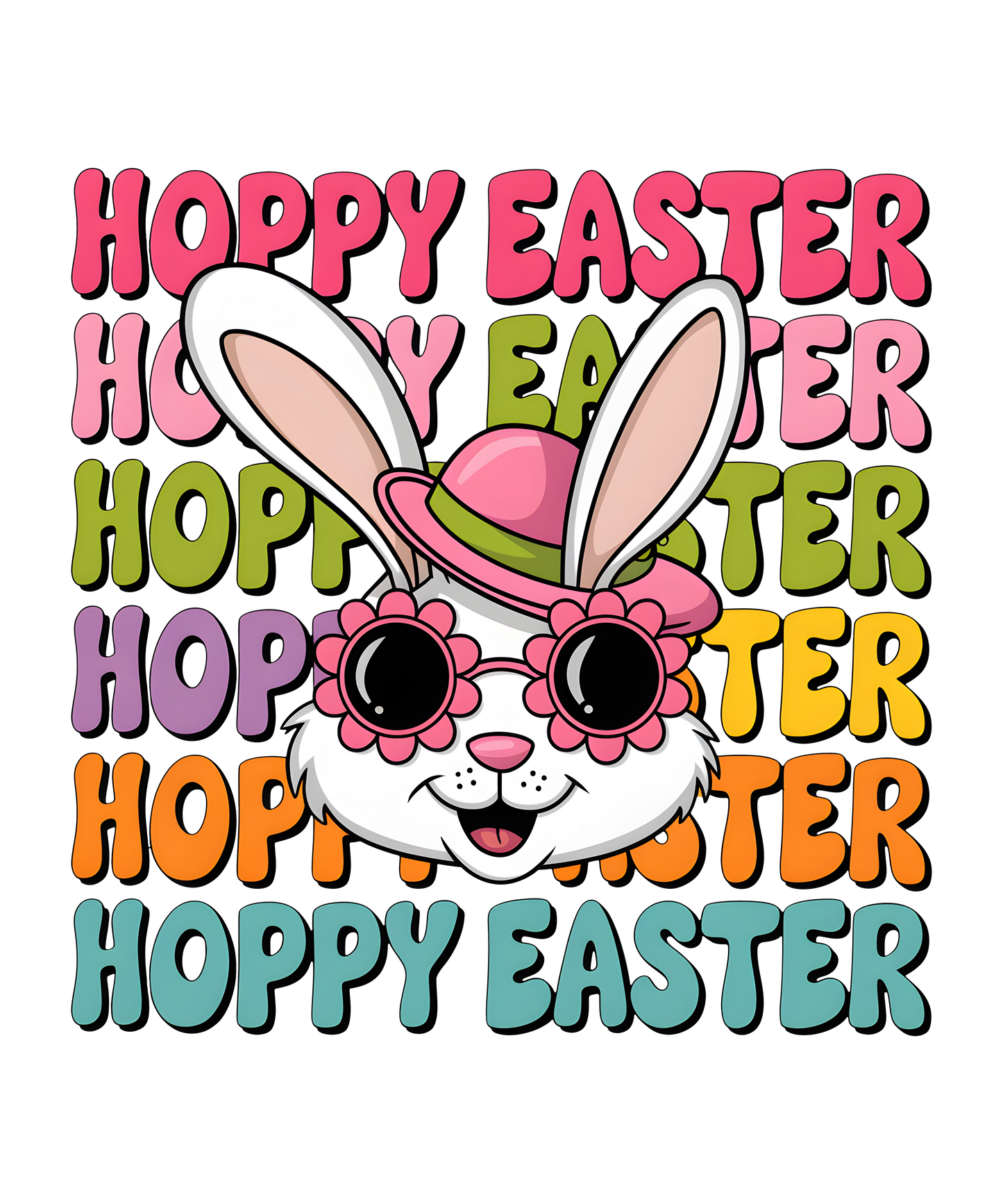 Hoppy Easter- Print Only