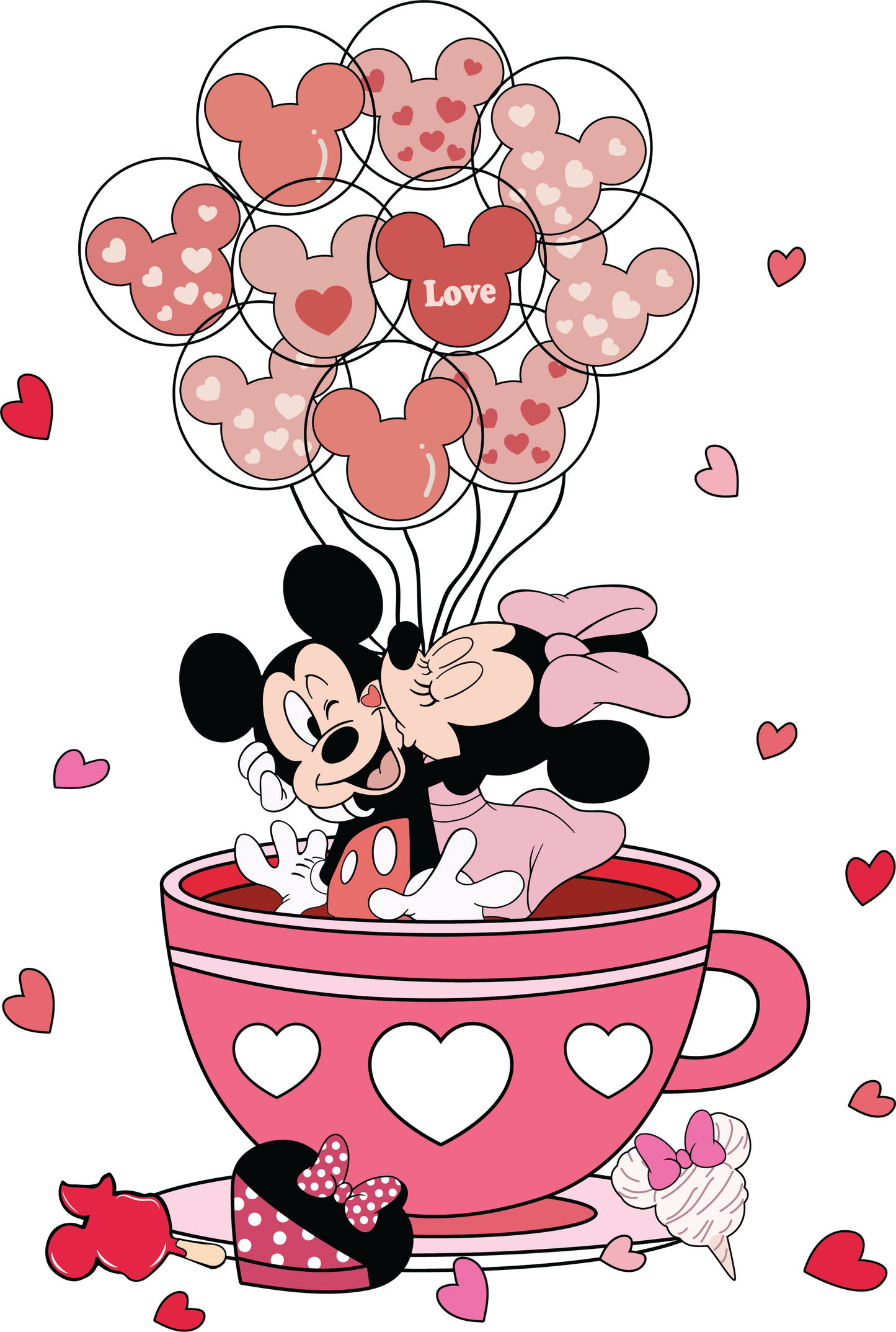 Minnie & Mickey- Valentine- Print Only (Copy)