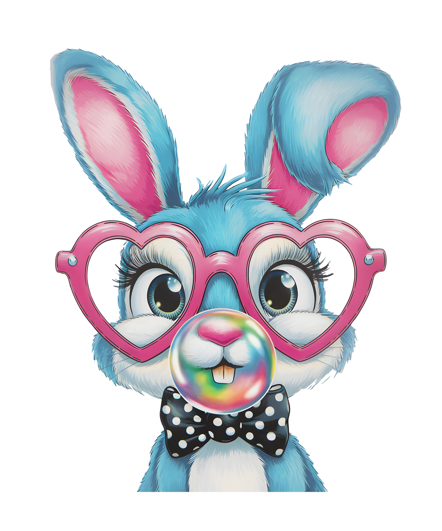 Nerdy Bunny- Print Only