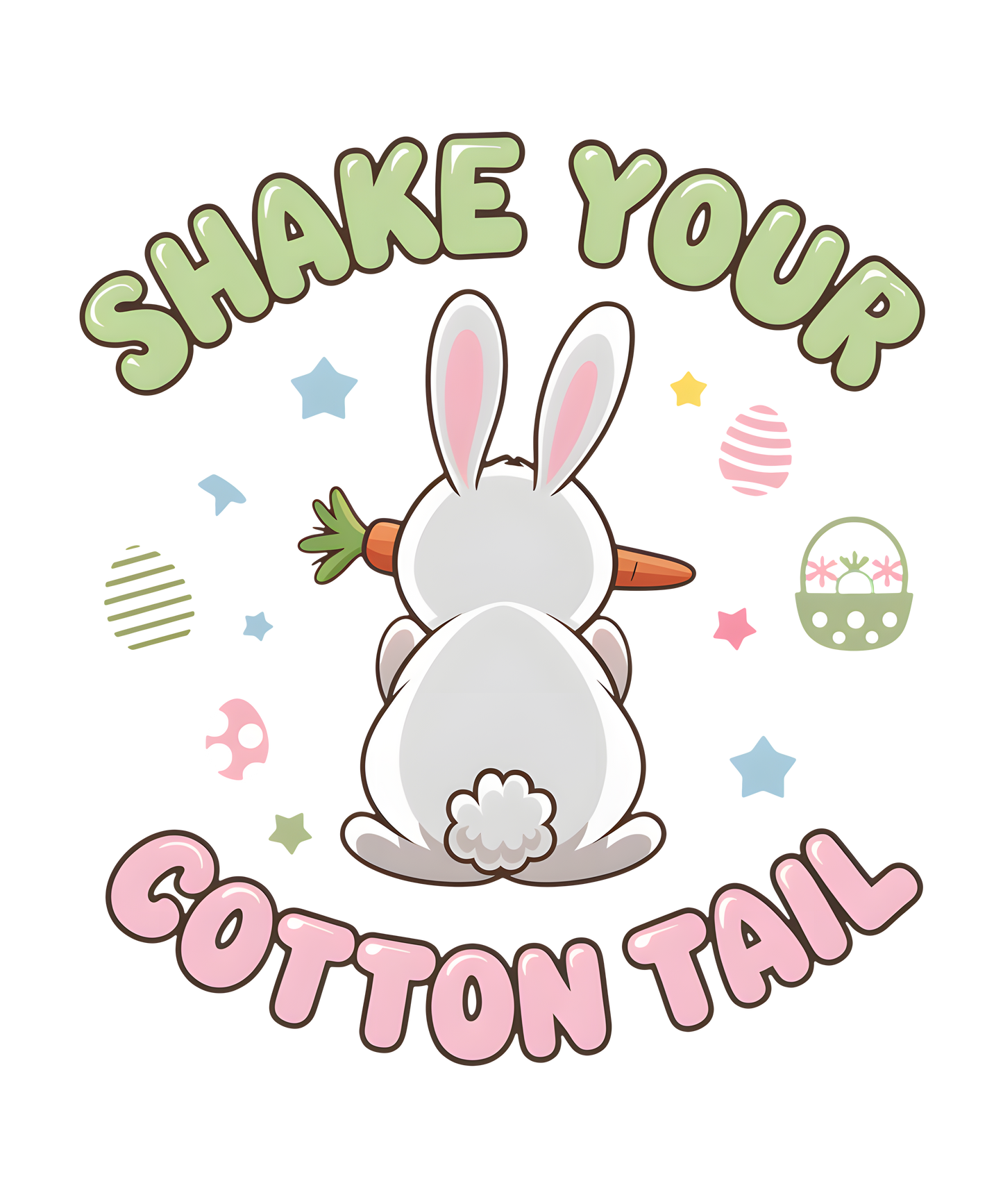 Shake Your Cottontail- Print Only