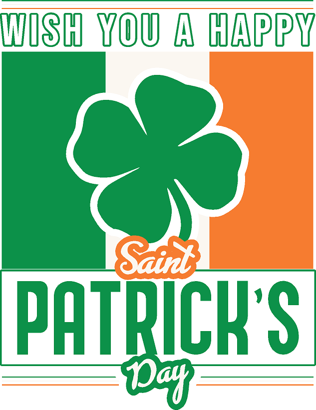 Wish You A Happy St. Patrick's Day- Print Only