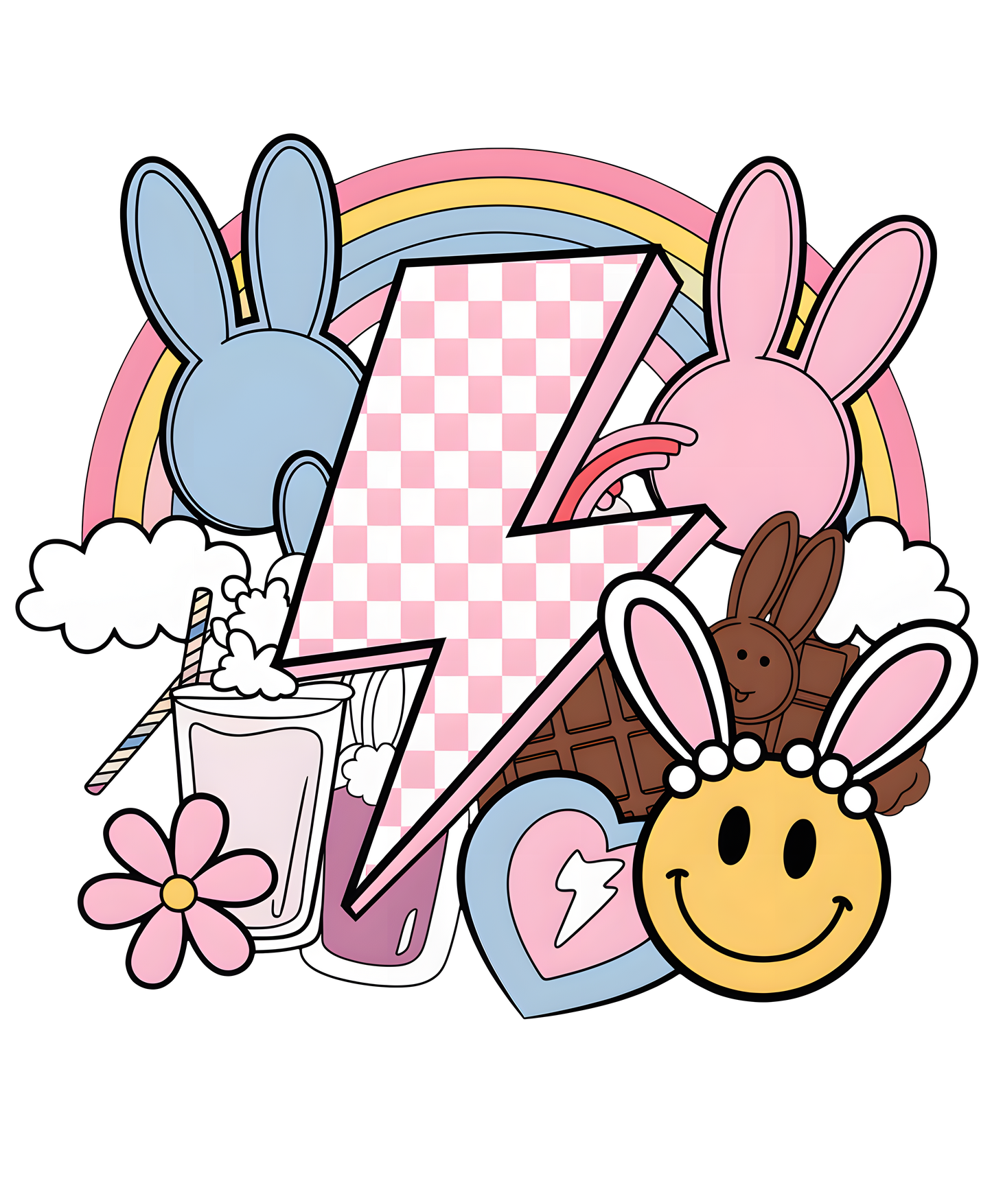 Retro Easter- Print Only