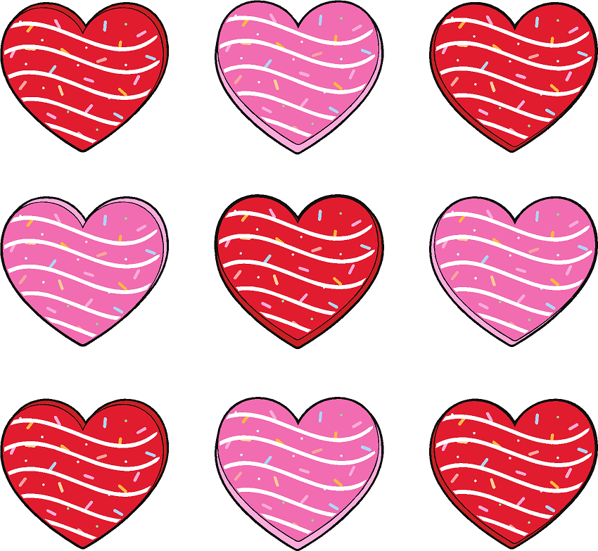 Valentine's Snack Cakes- Print Only